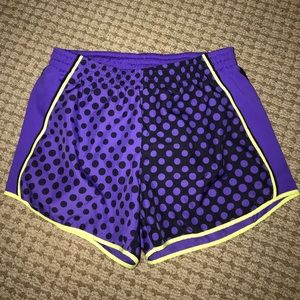 Nike purple athletic shorts